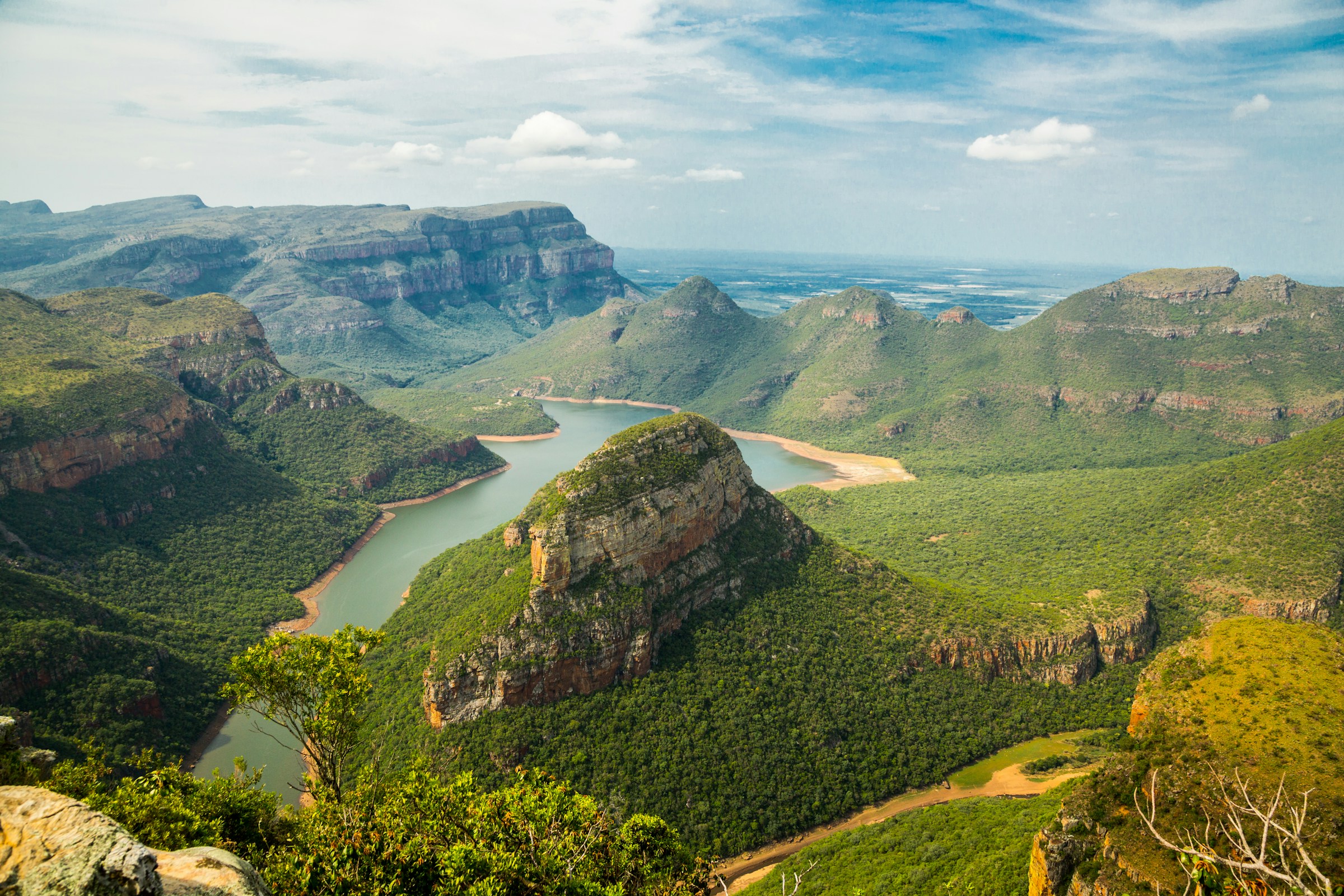 River winding through a scenic South African canyon